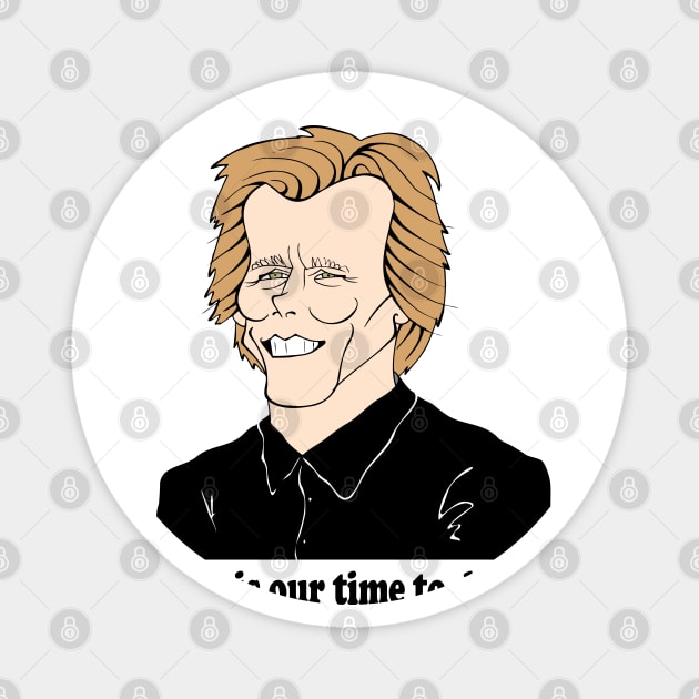 KEVIN BACON FAN ART Magnet by cartoonistguy